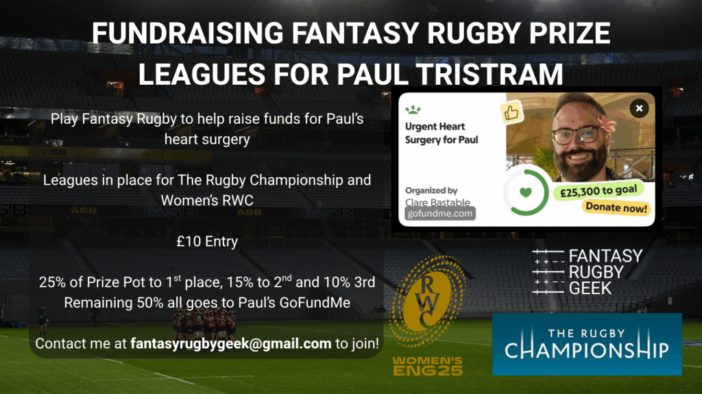 fundraising fantasy league for paul tristram