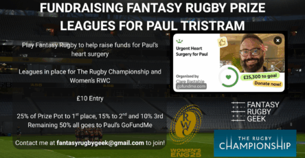 fundraising fantasy league for paul tristram